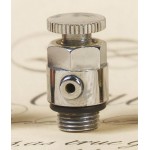 Luxury Traditional Radiator Bleed Valve - Polished Chrome