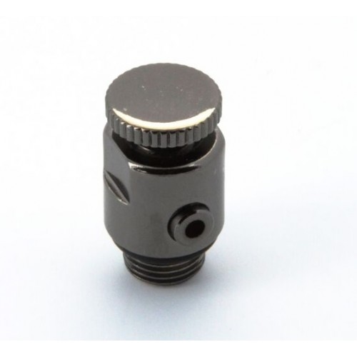 Luxury Traditional Radiator Bleed Valve - Black Nickel - Wall Stays, End Caps, Bleed Valves