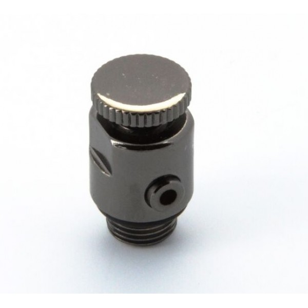 Luxury Traditional Radiator Bleed Valve - Black Nickel