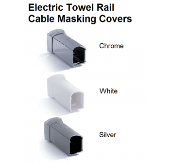 Electric Towel Rail Cable Masking Covers