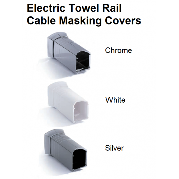 Electric Towel Rail Cable Masking Covers