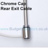 Electric Element with 1.2m Cable & White/Chrome Cap - 600W