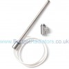 Electric Element with 1.2m Cable & White/Chrome Cap - 100W