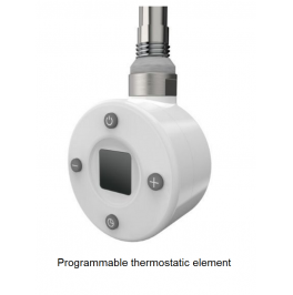 Programmable Thermostatic Element - White