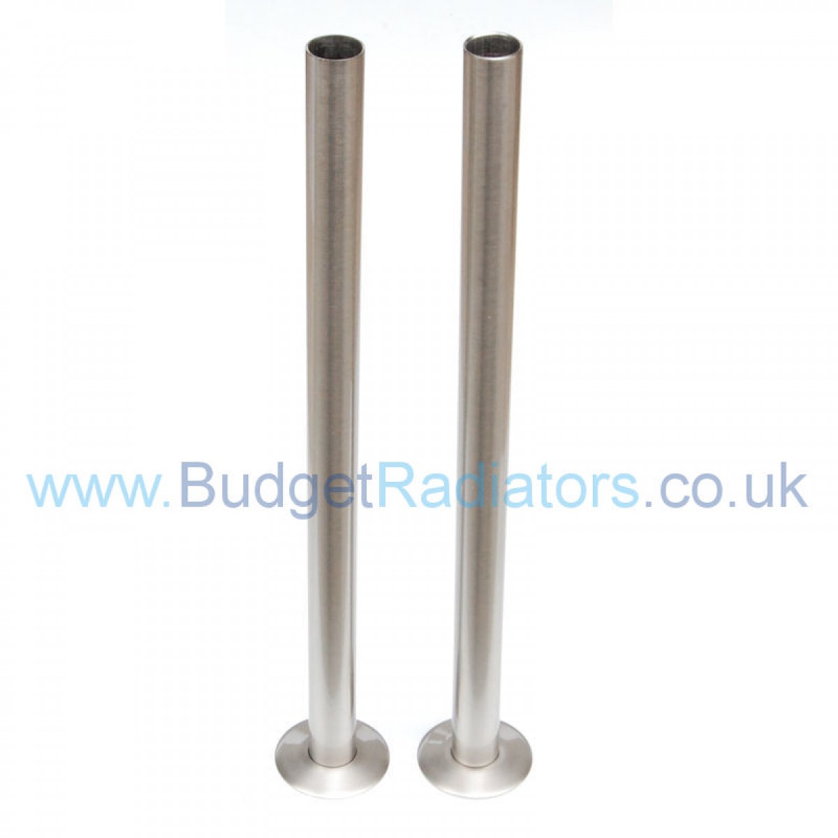 Milan Straight Manual Valve - Satin Nickel