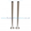 Milan Straight Manual Valve - Satin Nickel Milan Straight Manual Valve - Satin Nickel