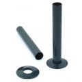 Reina Grace Towel Rail in Anthracite & White - 1140 x 500mm Reina Grace Towel Rail in Anthracite & White - 1140 x 500mm