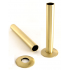 Pipe Sleeve Kit 130mm - Brass, Polished