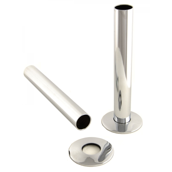 Pipe Sleeve Kit 130mm - Chrome Finish
