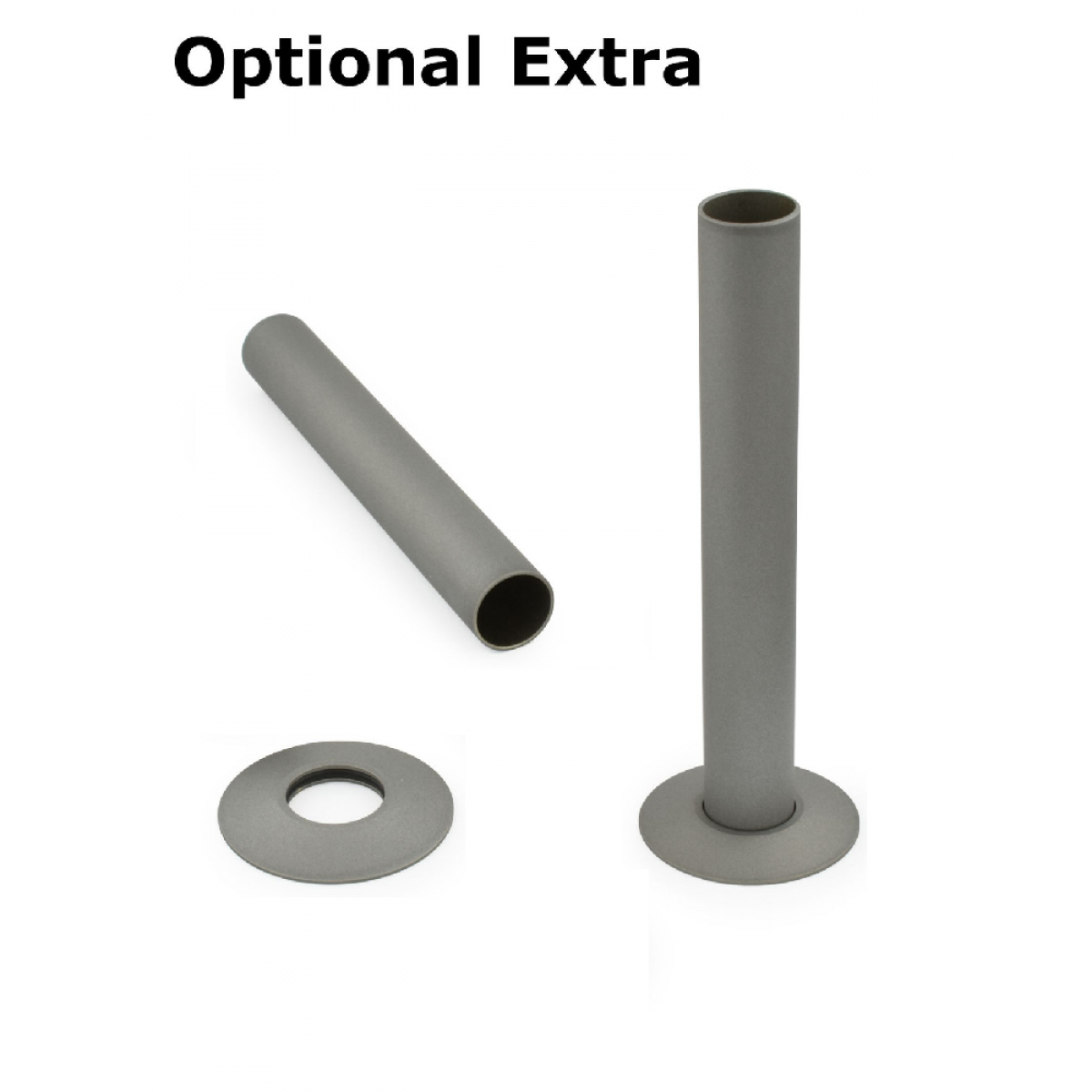 Delta Angled TRV - Matt Metallic Grey