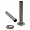 Pipe Sleeve Kit 130mm - Grey, Metallic