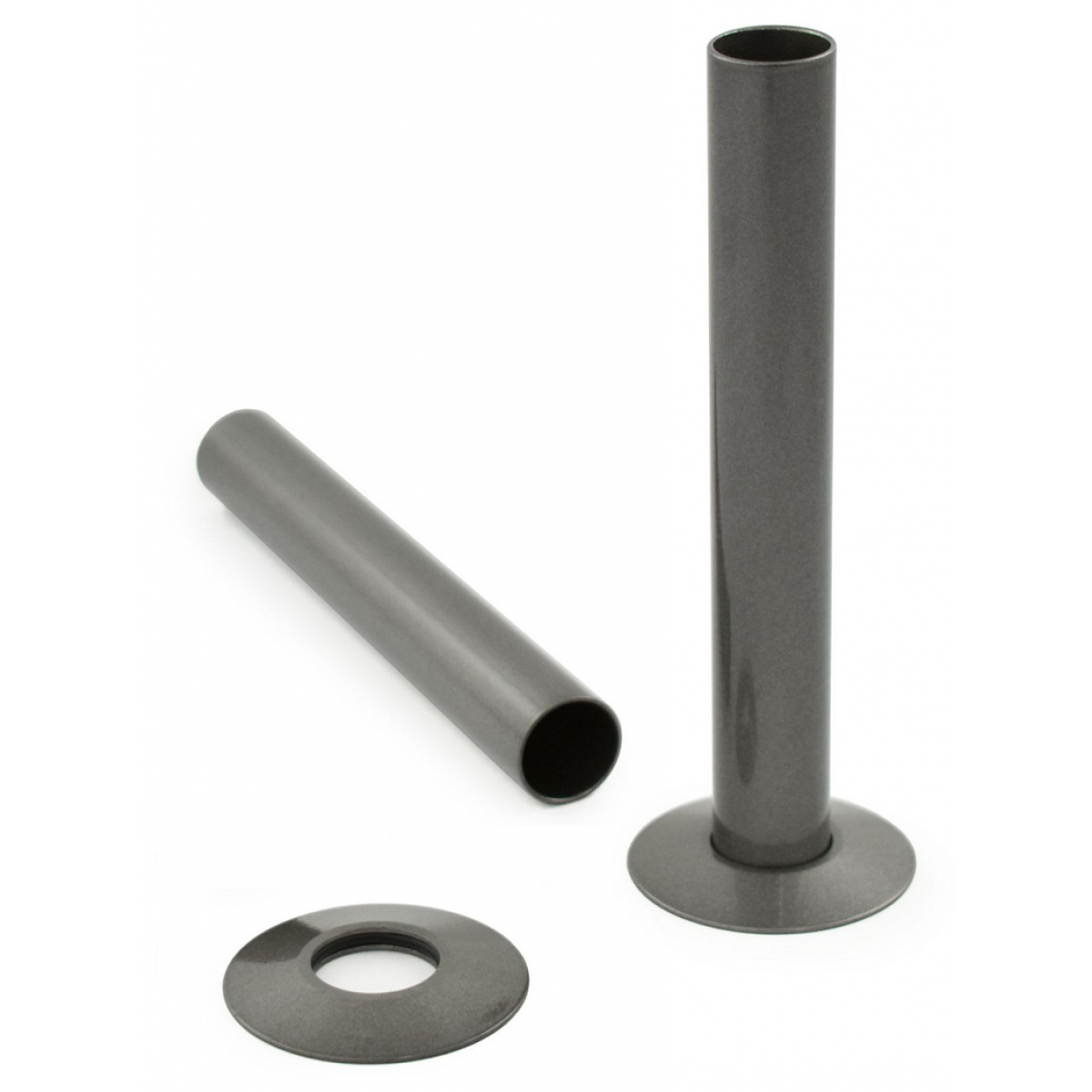 Pipe Sleeve Kit 130mm - Grey, Metallic