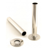 Pipe Sleeve Kit 130mm - Nickel, Polished 