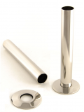 Pipe Sleeve Kit 130mm - Nickel, Polished 