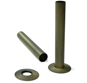 Pipe Sleeve Kit 130mm - Brass, Old English