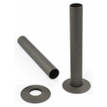 Cast Iron Radiator Luxury Wall Stay - Pewter, Light Cast Iron Radiator Luxury Wall Stay - Pewter, Light