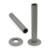 Pipe Sleeve Kit 130mm - Grey, Matte Metallic 