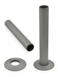 Pipe Sleeve Kit 130mm - Grey, Matte Metallic 
