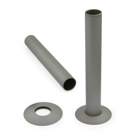 Pipe Sleeve Kit 130mm - Grey, Matte Metallic 
