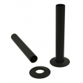 Reina Todi Black Towel Rail 800 x 108mm Reina Todi Black Towel Rail 800 x 108mm