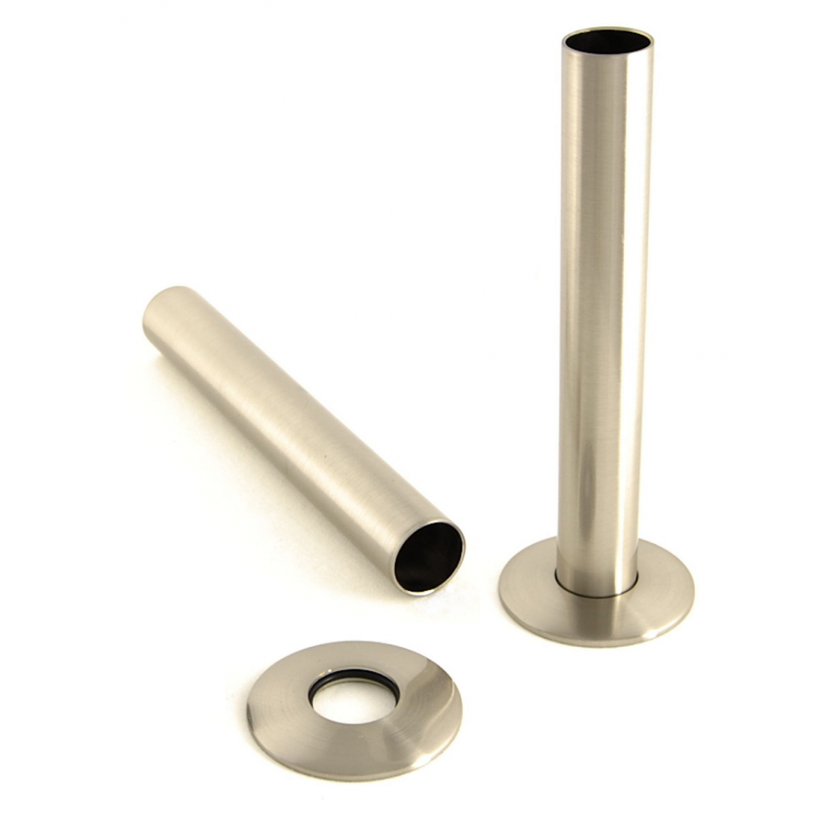 Pipe Sleeve Kit 130mm - Nickel, Brushed