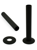 Pipe Sleeve Kit 130mm - Black Satin, Matt