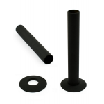 Pipe Sleeve Kit 130mm - Black, Textured
