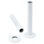 Pipe Sleeve Kit 130mm - White Finish