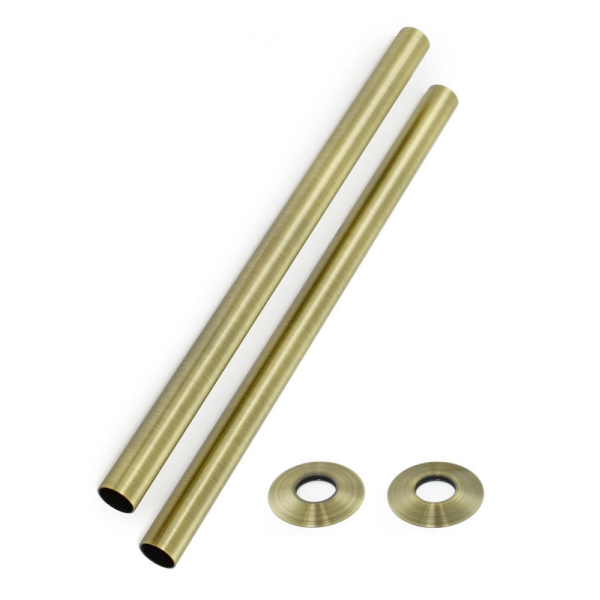 Pipe Sleeve Kit 300mm - Brass, Antique