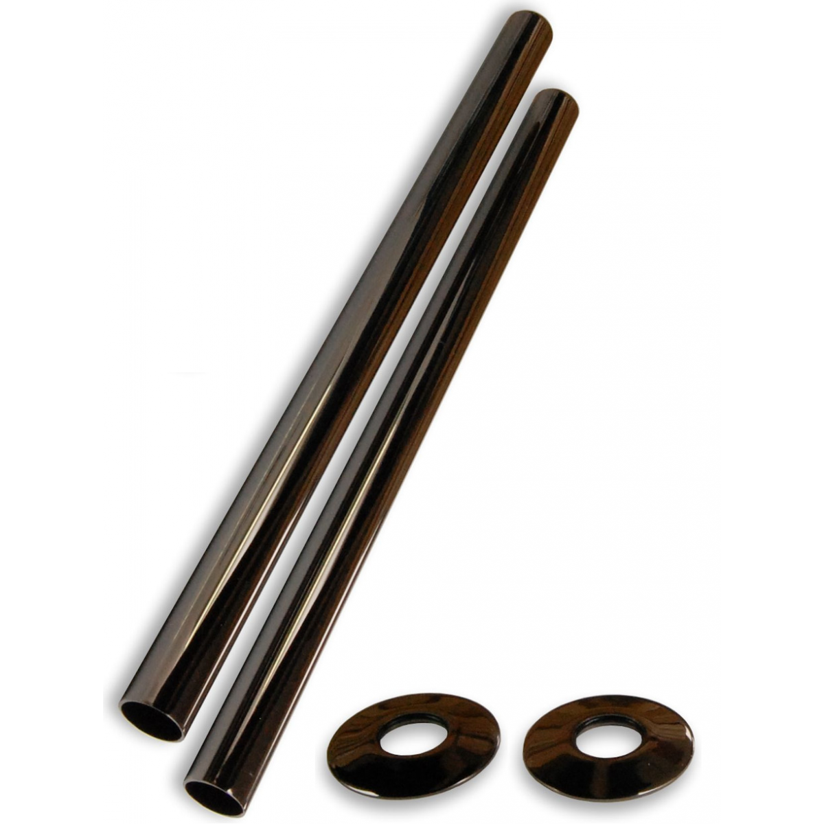 Bexley Angled TRV - Black & Chrome