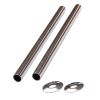 Pipe Sleeve Kit 300mm - Chrome, Polished 