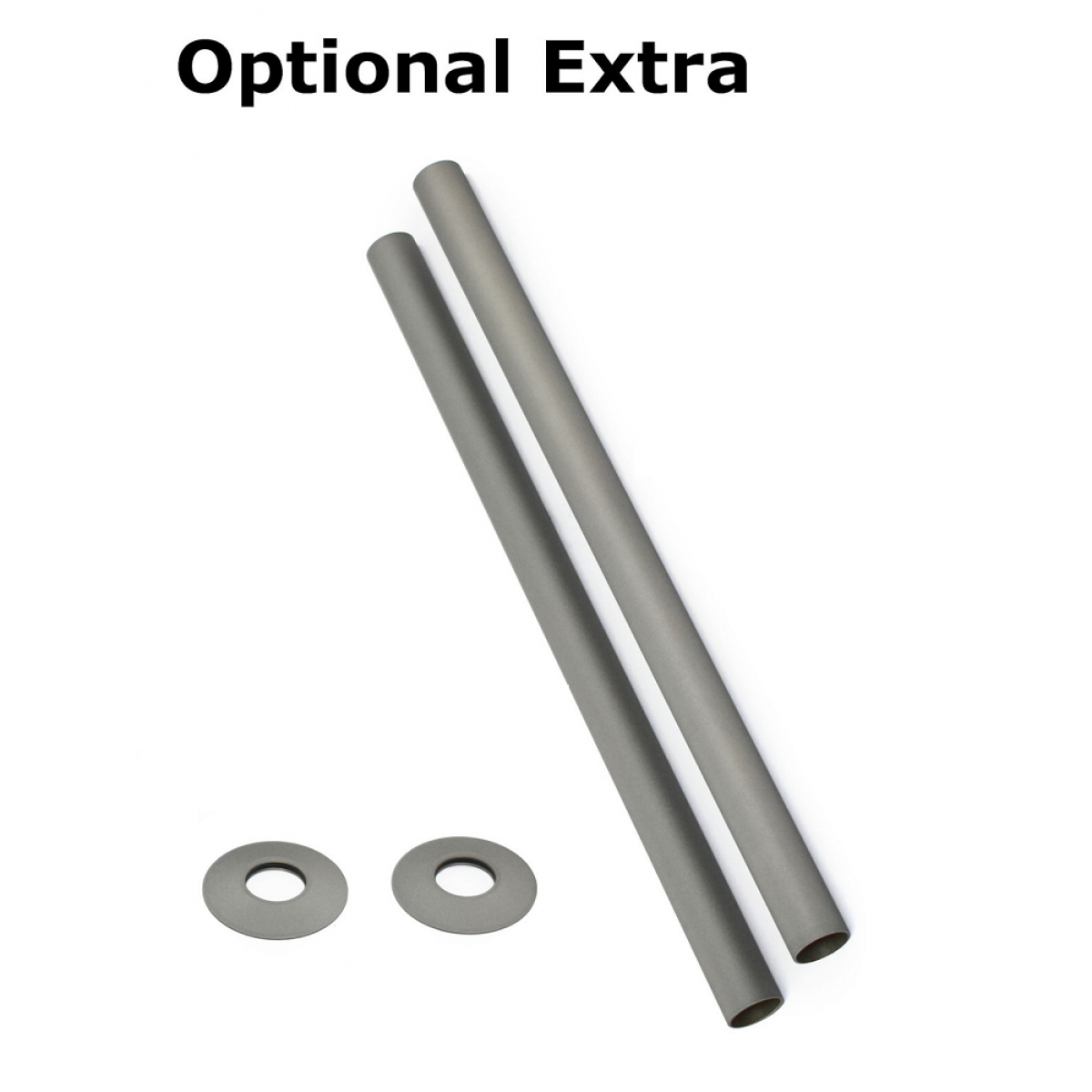 Delta Angled TRV - Matt Metallic Grey