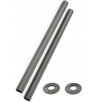 Pipe Sleeve Kit 300mm - Grey, Metallic