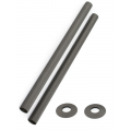 Cast Iron Radiator Luxury Wall Stay - Pewter, Light Cast Iron Radiator Luxury Wall Stay - Pewter, Light