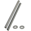 Pipe Sleeve Kit 300mm - Grey, Matte Metallic