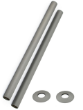 Pipe Sleeve Kit 300mm - Grey, Matte Metallic