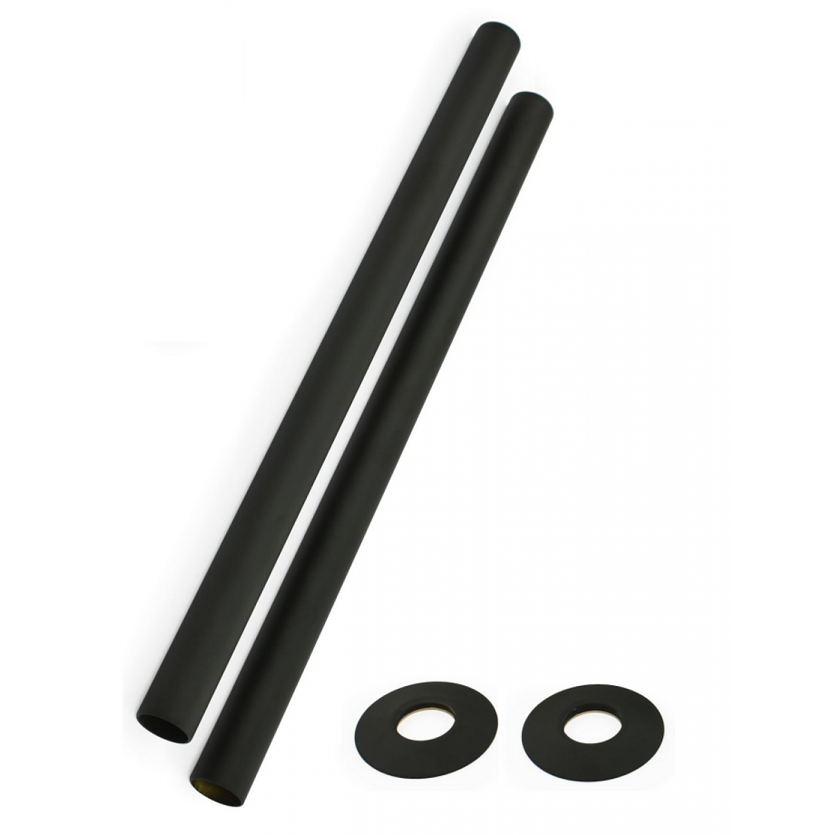 Pipe Sleeve Kit 300mm - Black Satin, Matt