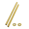 Pipe Sleeve Kit 300mm - Brass, Un-Lacquered