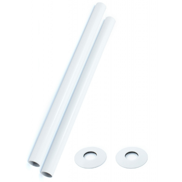 Pipe Sleeve Kit 300mm - White Finish