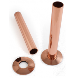 Pipe Sleeve Kit 130mm - Copper, Polished