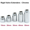 Rigid Radiator Valve Extension 40mm Chrome Rigid Radiator Valve Extension 40mm Chrome