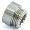 Rigid Radiator Valve Extension 10mm Chrome