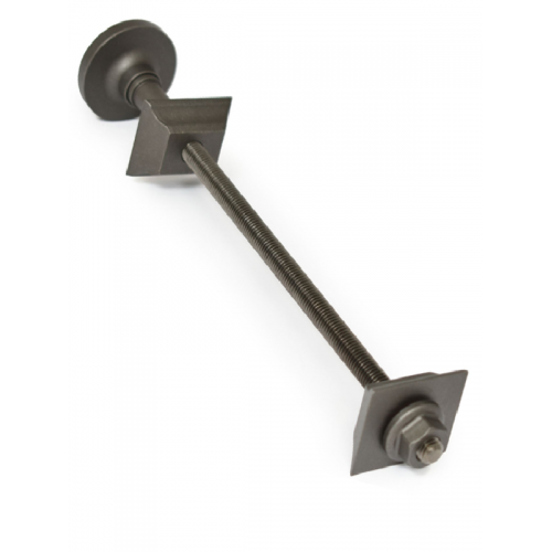 Cast Iron Radiator Luxury Wall Stay - Pewter, Light - Wall Stays, End Caps, Bleed Valves