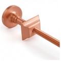 Cast Iron Radiator Luxury Wall Stay - Copper, Brushed