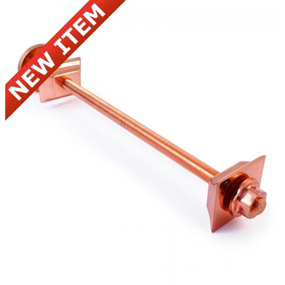 Belgravia Corner Thermostatic Valve - Polished Copper