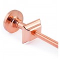 Cast Iron Radiator Luxury Wall Stay - Copper, Polished Cast Iron Radiator Luxury Wall Stay - Copper, Polished
