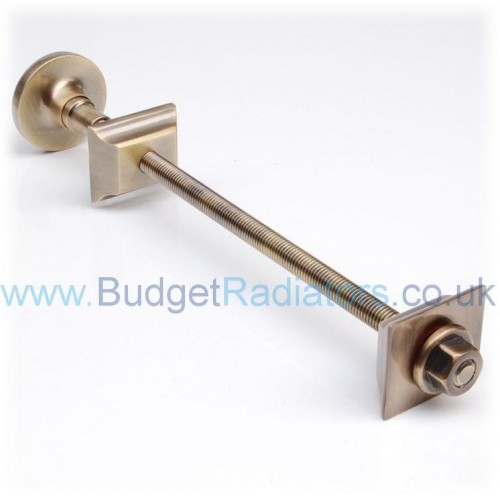Cast Iron Radiator Luxury Wall Stay - Brass, Antique - Wall Stays, End Caps, Bleed Valves