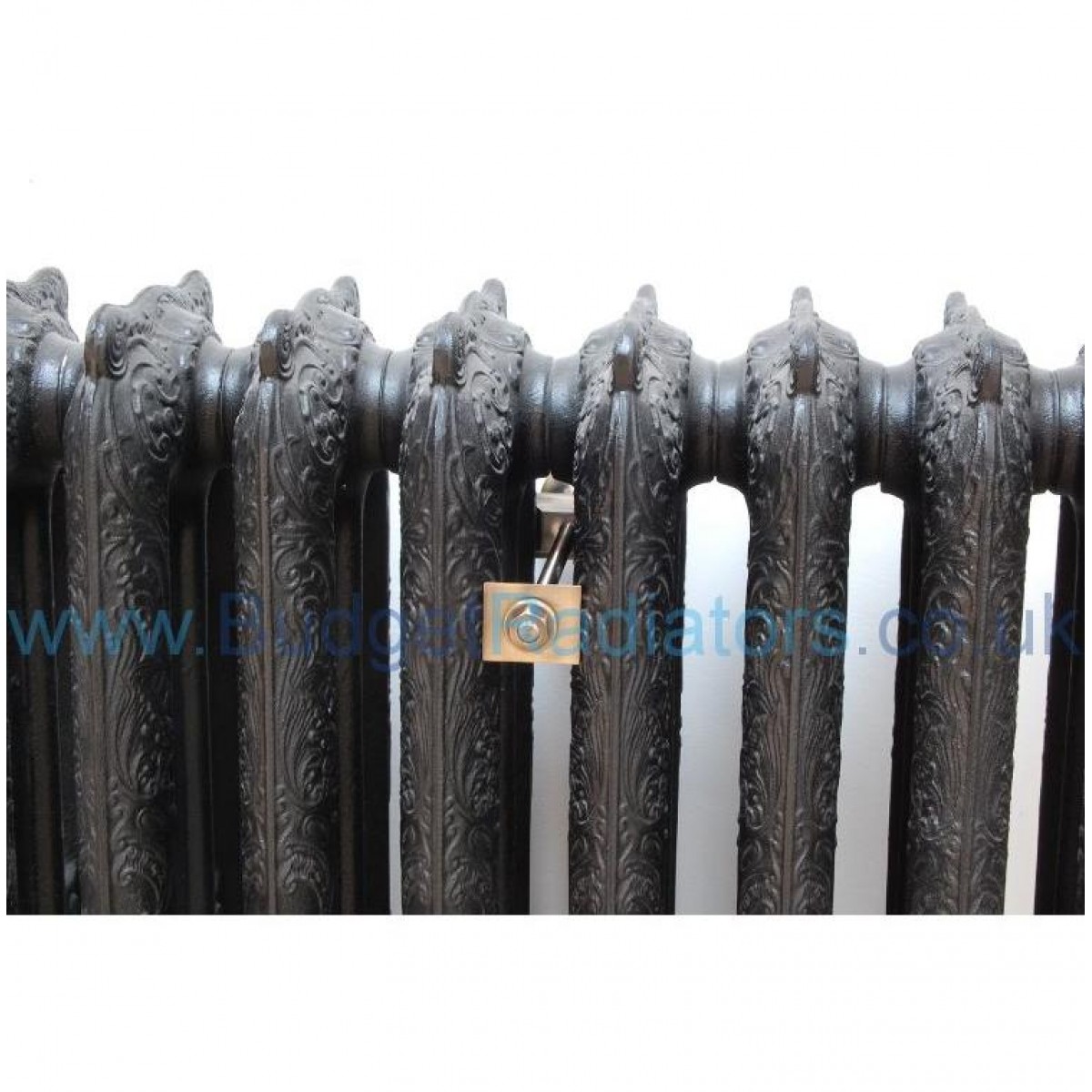 Cast Iron Radiator Luxury Wall Stay - Brass, Old English