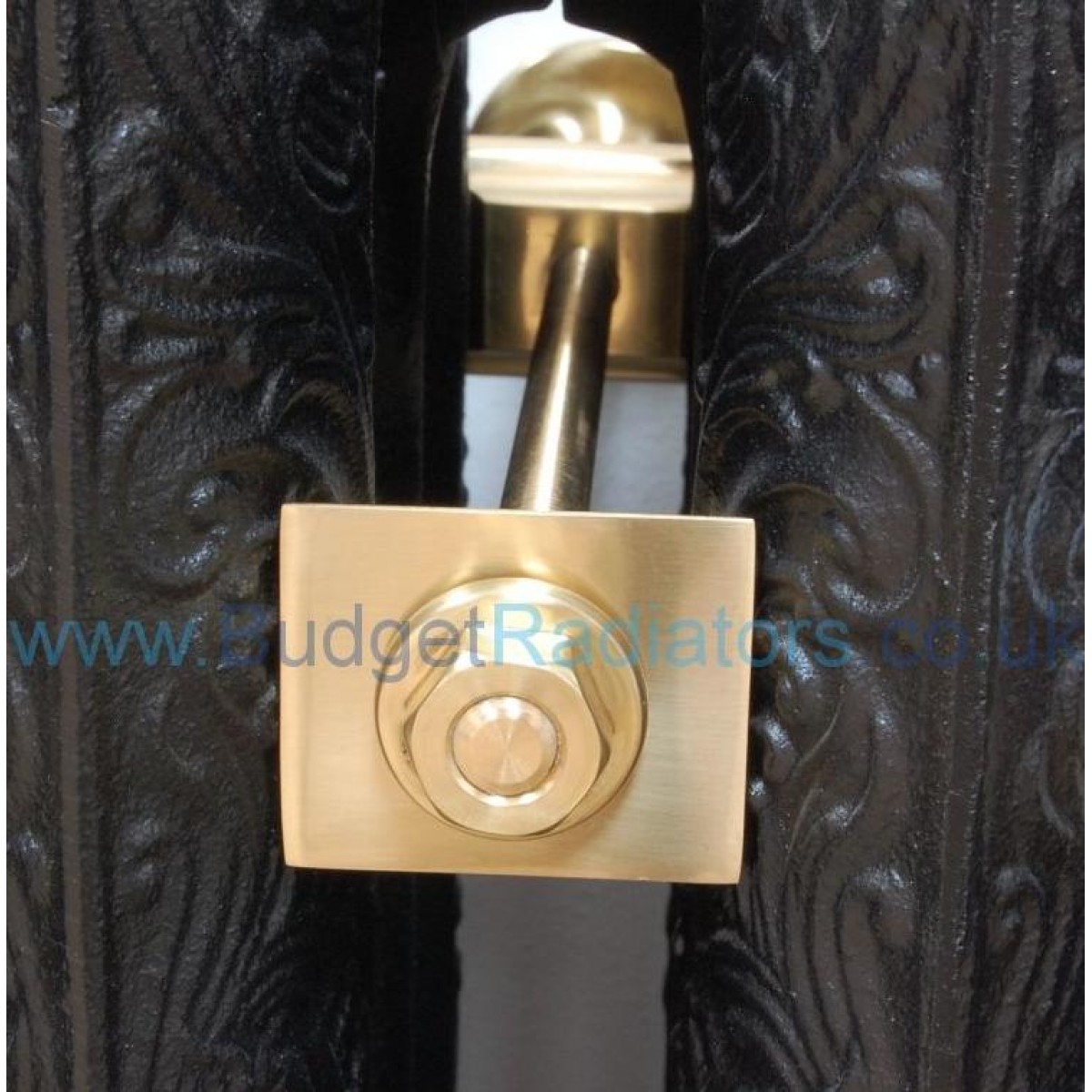 Cast Iron Radiator Luxury Wall Stay - Brass