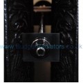 Cast Iron Radiator Luxury Wall Stay - Black Nickel